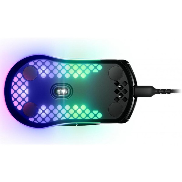 Фото - Миша дротова ігрова SteelSeries Aerox 3 Black (62599)