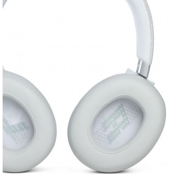 Фото - Навушники повнорозмірні бездротові JBL Live 660 NC White (JBLLIVE660NCWHT)