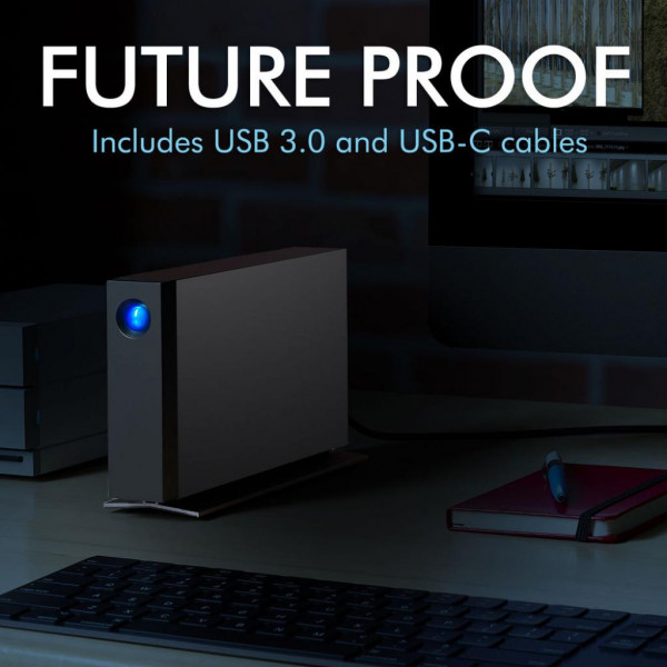 Фото - Жорсткий диск зовнішній LaCie 3.5'' 16TB (STHA16000800)