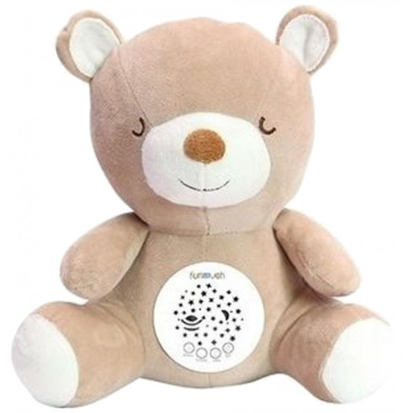 Фото - Інтерактивна тварина Funmuch Ведмедик музичний з проектором (FM666-18)