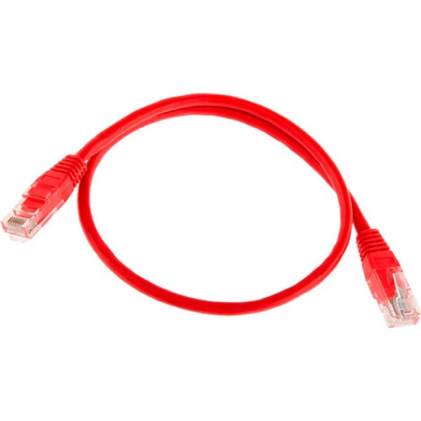 Фото - Кабель патч-корд Ritar RJ-45, Cat.5e 1 m (PCR-CU/1Rd / 04271)