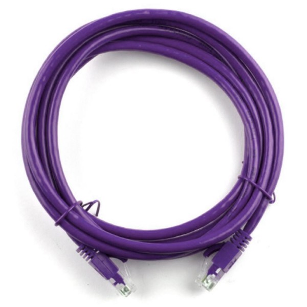 Фото - Кабель патч-корд Ritar RJ-45 Cat.5 25 m Purple (PCR-CU/25Pe / 04296)
