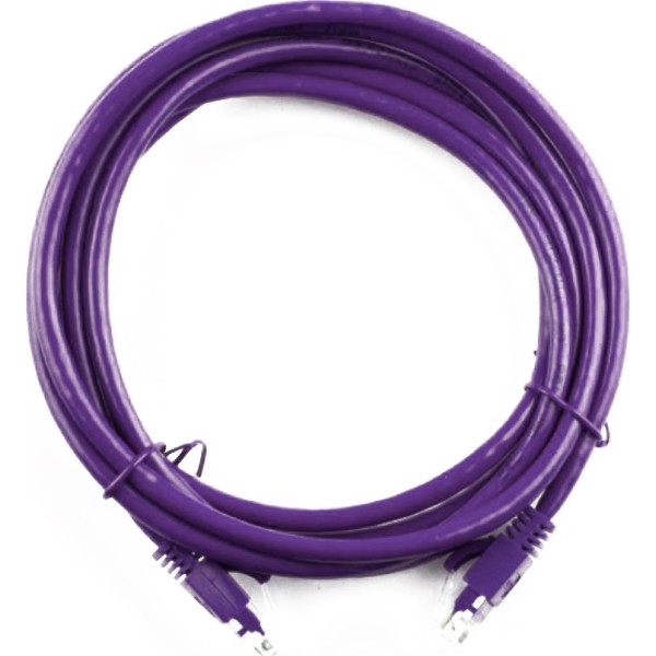 Фото - Кабель патч-корд Ritar RJ-45, Cat.5e, CU 7.5 m Purple (PCR-CU/7.5Pe / 14092)