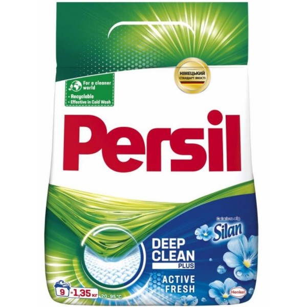 Фото - Стиральный порошок Persil Свежесть от Силан 1.35 кг (9000101428834) Фото - Стиральный порошок Persil Свежесть от Силан 1.35 кг (9000101428834)