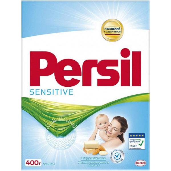 Фото - Пральний порошок Persil авт. Sensitive 400 г (9000101409864)