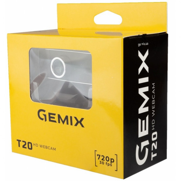 Фото - Веб-камера для компьютера Gemix T20 Black
