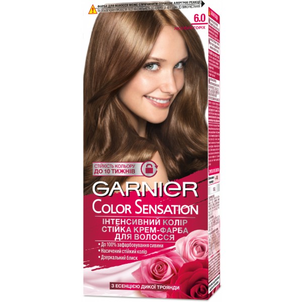 Фото - Краска для волос Garnier Color Sens 6.0 лесной орех