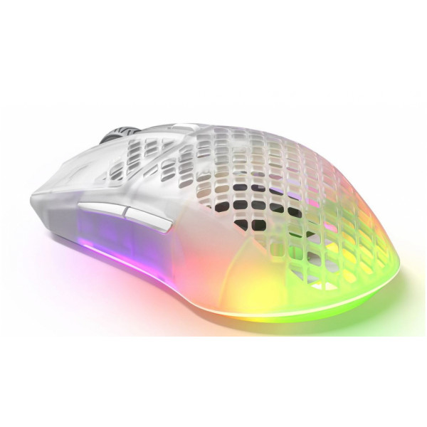 Фото - Микроповреждение - Мышь проводная игровая SteelSeries Aerox 3 Snow (62603)