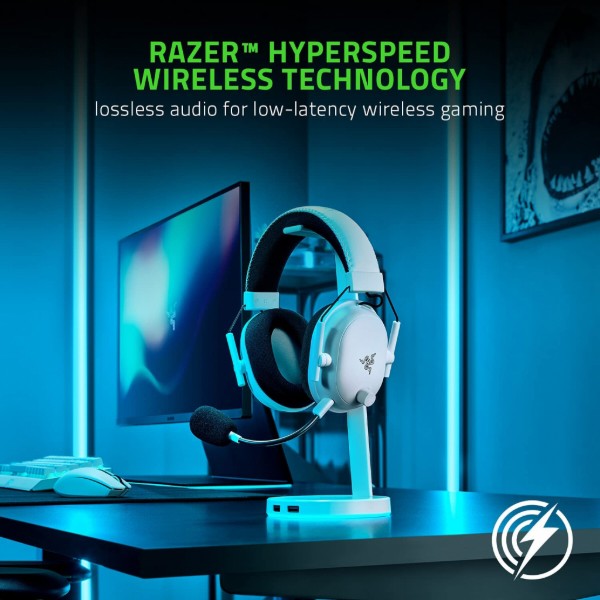 Фото - Гарнитура беспроводная игровая Razer Blackshark V2 PRO Wireless White (RZ04-03220300-R3M1)