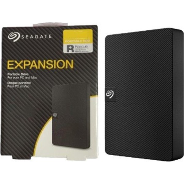 Фото - Жорсткий диск зовнішній Seagate Expansion 4TB Black (STKM4000400)