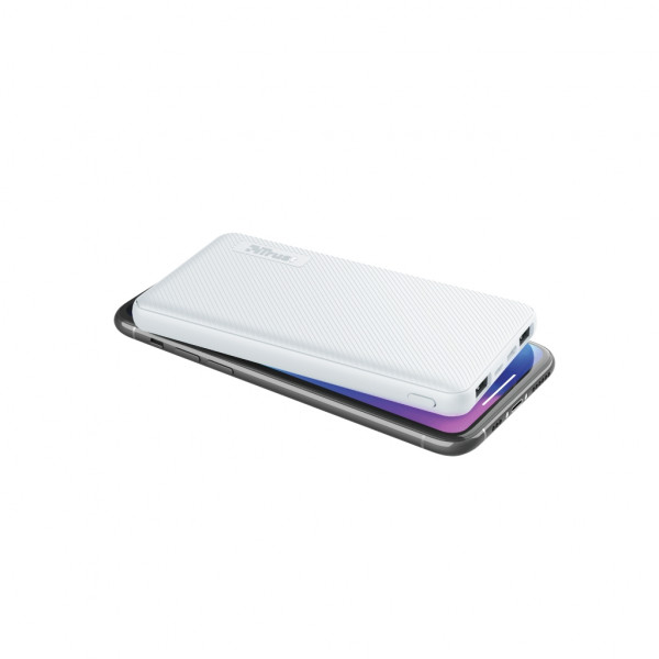 Фото - Батарея мобильная Trust Primo 10000 mAh White (23896)