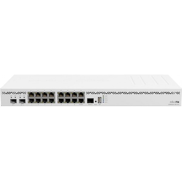 Фото - Коммутатор локальної мережі (Switch) MikroTik CCR2004-16G-2S+