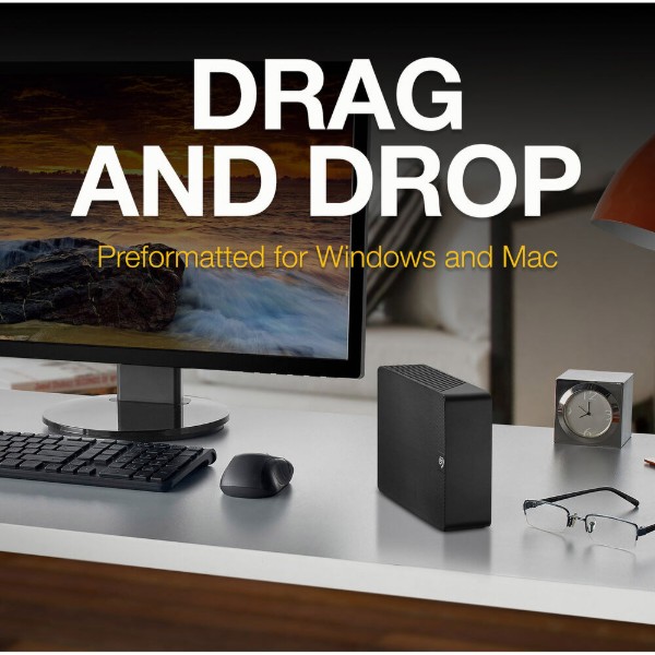 Фото - Жесткий диск внешний Seagate 3.5'' 4TB Expansion Desktop (STKP4000400)
