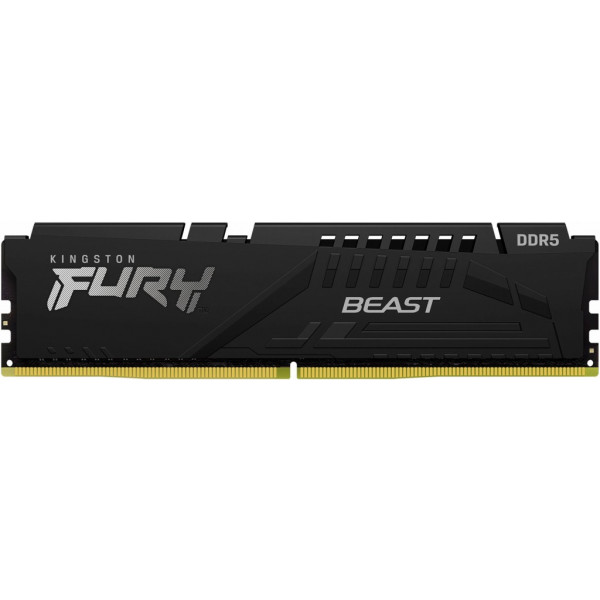 Фото - Память DDR Kingston DDR5 2x16GB/6000 Fury Beast Black (KF560C40BBK2-32)
