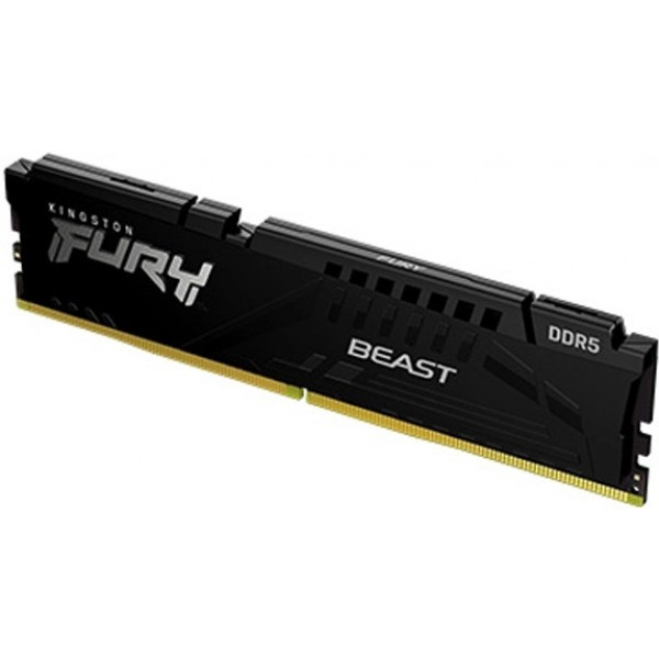 Фото - Память DDR Kingston DDR5 2x16GB/6000 Fury Beast Black (KF560C40BBK2-32)