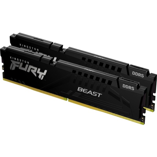 Фото - Пам'ять DDR Kingston DDR5 32Gb 5600MHz Fury Beast 2x16 (KF556C40BBK2-32) Фото - Пам'ять DDR Kingston DDR5 32Gb 5600MHz Fury Beast 2x16 (KF556C40BBK2-32)