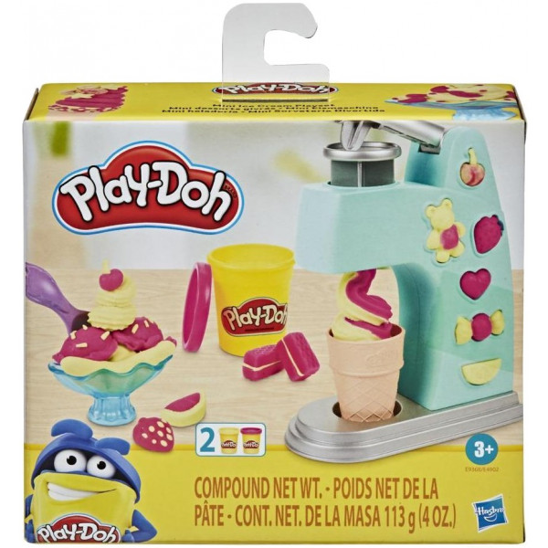 Фото - Набори для ліплення Play Doh Hasbro Улюблені набори в мініатюрі "Набір морозива" (E4902_E9368)