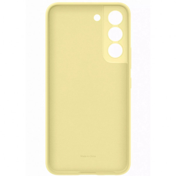 Фото - Чохол для смартфону Samsung Silicone Cover Galaxy S22+ Butter Yellow (EF-PS906TYEGRU)