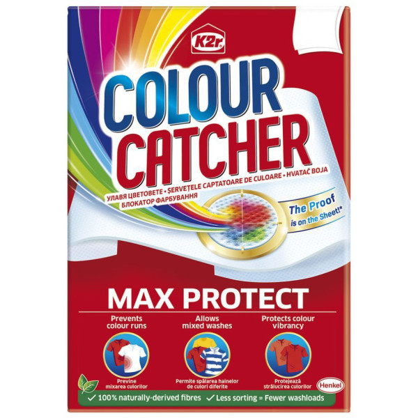 Фото - Засіб для делікатного прання K2r Серветки COLOUR CATHER 10 шт. (9000101015980) Фото - Засіб для делікатного прання K2r Серветки COLOUR CATHER 10 шт. (9000101015980)
