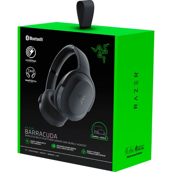 Фото - Гарнитура беспроводная игровая Razer Barracuda (RZ04-03790100-R3M1)
