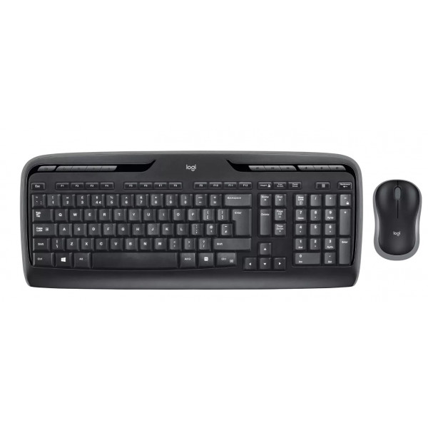 Фото - Клавиатура+мышь беспроводная Logitech MK330 Combo Black UA (920-003989)