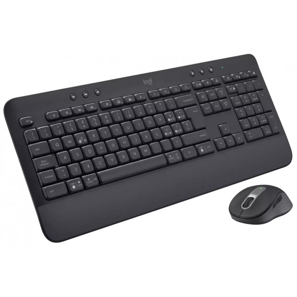 Фото - Клавіатура + миша бездротова Logitech MK650 Combo Graphite (920-011004)