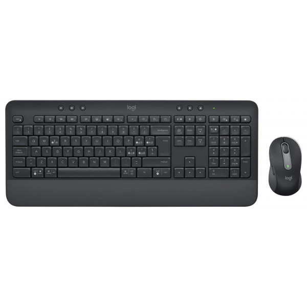 Фото - Клавіатура + миша бездротова Logitech MK650 Combo Graphite (920-011004)