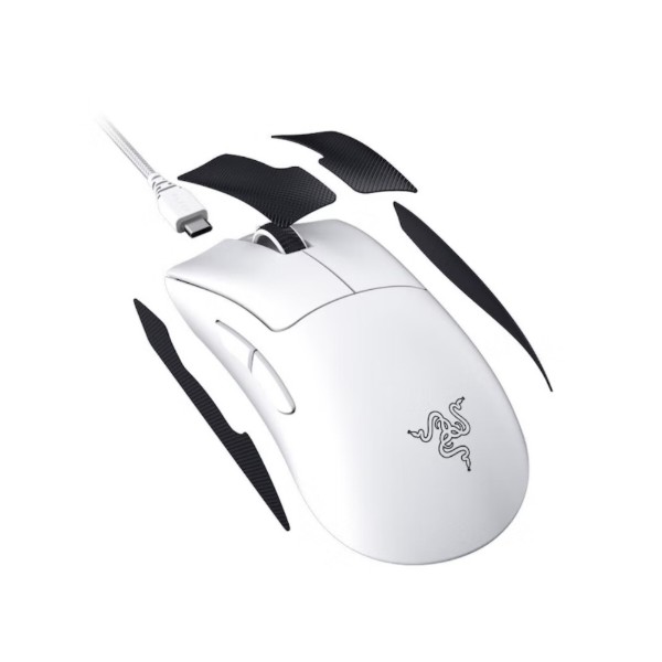 Фото - Мышь беспроводная игровая Razer DeathAdder V3 PRO Wireless White (RZ01-04630200-R3G1)