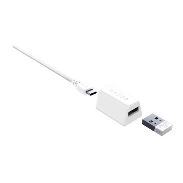 Фото - Мышь беспроводная игровая Razer DeathAdder V3 PRO Wireless White (RZ01-04630200-R3G1)