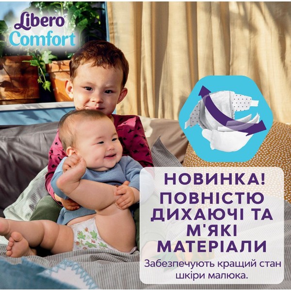 Фото - Одноразовые подгузники Libero Comfort 6 42 шт. (7322541757049)