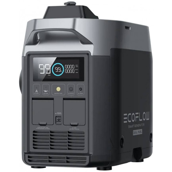 Фото - Генератор бензиновый EcoFlow Dual Fuel Smart (ZDG200-EU)