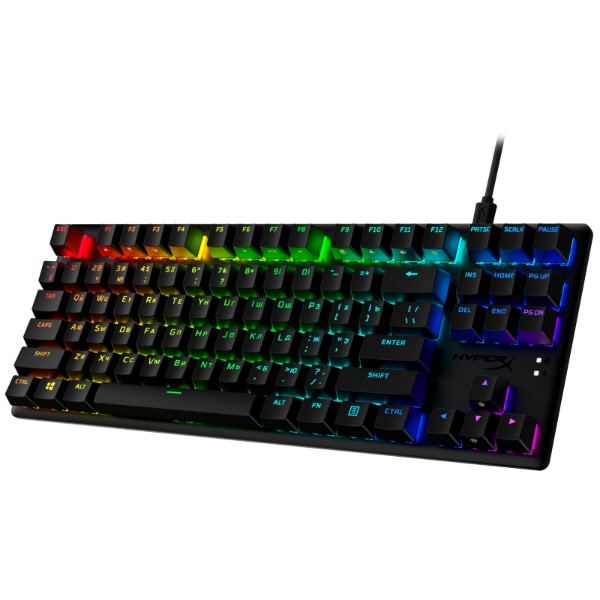 Фото - Клавиатура проводная игровая HyperX Alloy Origins Core PBT HX Red USB (639N7AA)
