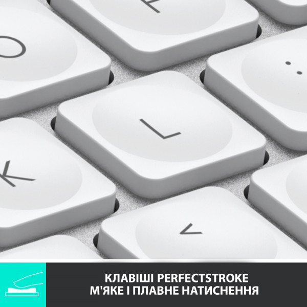 Фото - Клавиатура беспроводная Logitech MX Keys Mini Pale Grey (920-010499)