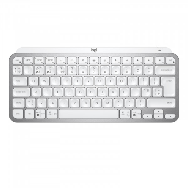 Фото - Клавиатура беспроводная Logitech MX Keys Mini Pale Grey (920-010499)