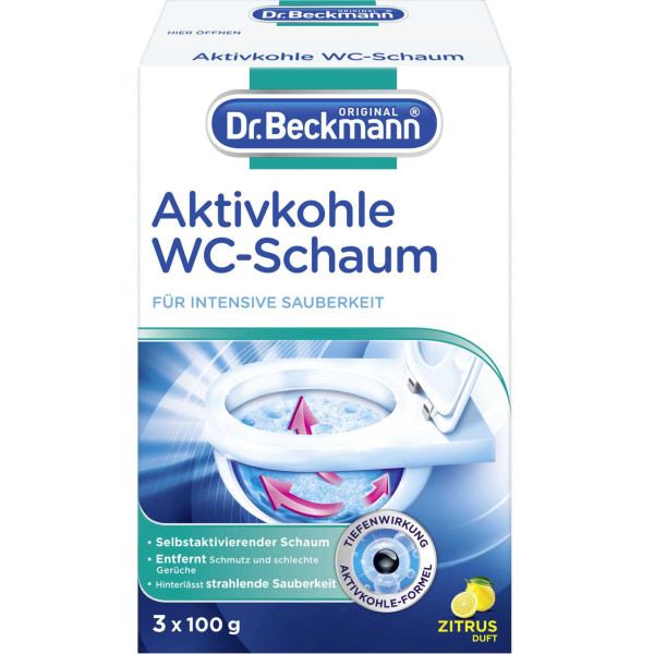 Фото - Засіб для чищення унітазу Dr.BECKMANN 3 шт по 100 г (4008455077918)