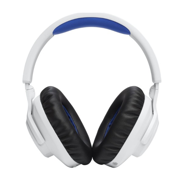 Фото - Гарнитура беспроводная игровая JBL Quantum 360P White/Blue (JBLQ360PWLWHTBLU)