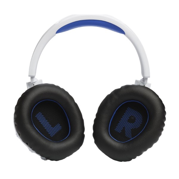 Фото - Гарнитура беспроводная игровая JBL Quantum 360P White/Blue (JBLQ360PWLWHTBLU)