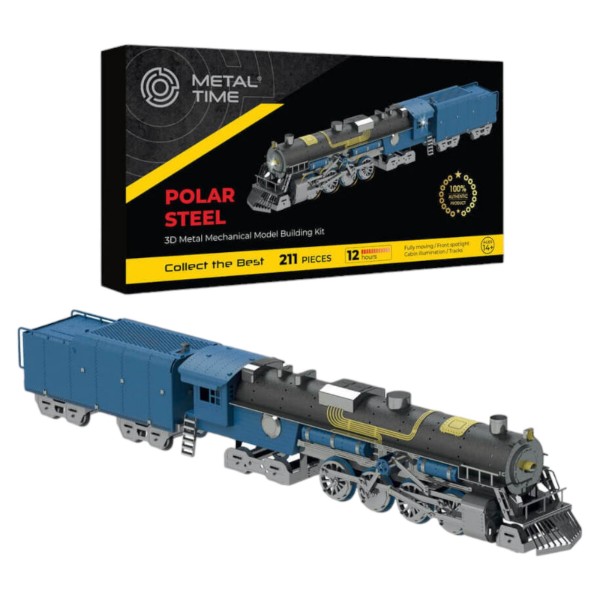 Фото - Металевий конструктор Metal Time Polar Steel color (MT052)