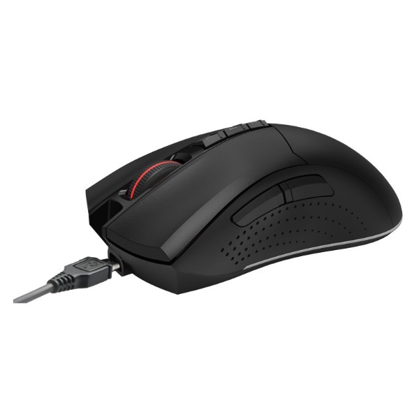 Фото - Миша бездротова ігрова Bloody R90 Plus Black