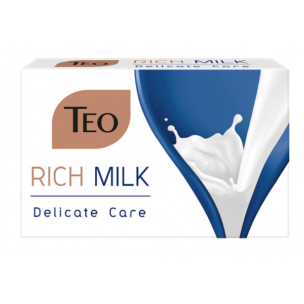 Фото - Тверде мило TEO Milk Rich Delicate Care 90 г (3800024047367)