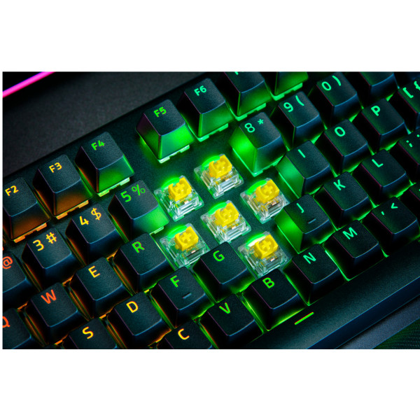 Фото - Клавіатура дротова ігрова Razer BlackWidow V4 Pro Yellow Switch (RZ03-04681800-R3M1)
