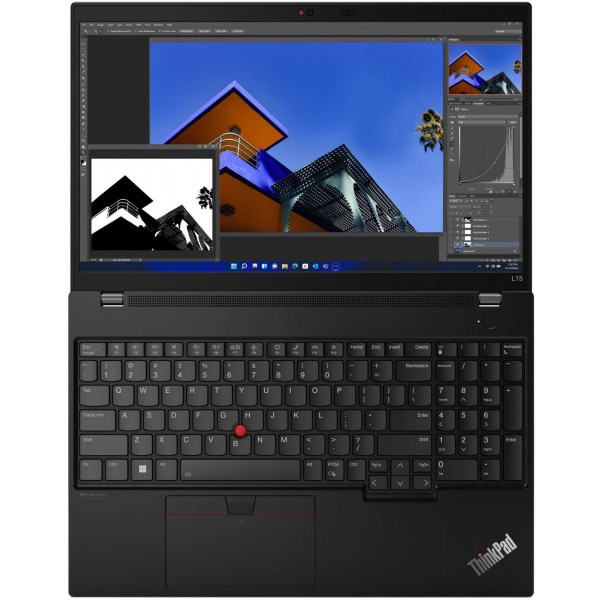 Фото - Ноутбук Lenovo ThinkPad L15 Gen 3 (21C4S7CX00) Black