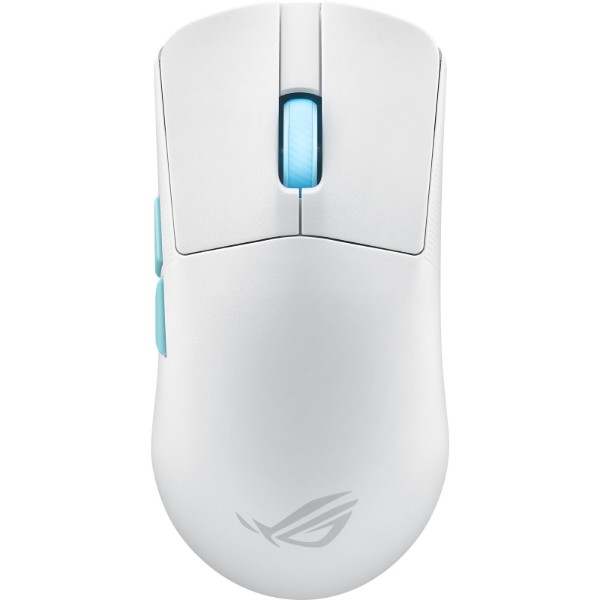 Фото - Мышь беспроводная игровая Asus ROG Harpe Ace Aim Lab Edition, RGB, USB-A/WL/BT, білий
