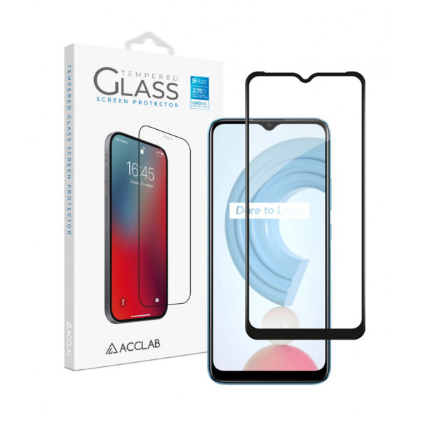 Фото - Захисне скло для смартфону ACCLAB Full Glue for Realme C21Y Black (1283126518393)