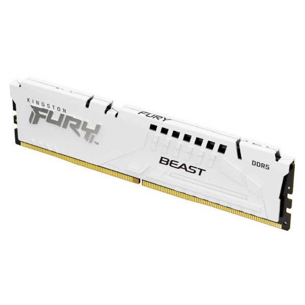 Фото - Память DDR Kingston Fury 16 GB DDR5 5600 MHz Beast EXPO White (KF556C36BWE-16)