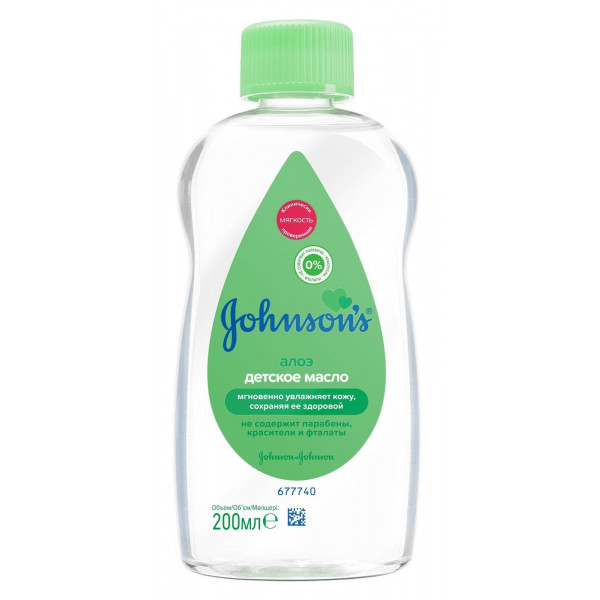 Фото - Олія для тіла дитяче Johnson’s Baby 200 мл (8410207115889)