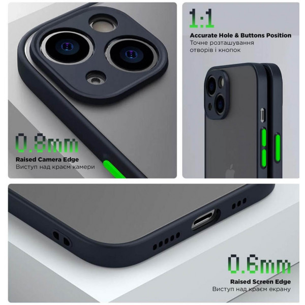 Фото - Чехол для смартфона Armorstandart Frosted Matte for Xiaomi Redmi Note 13 5G Navy Blue (ARM71883)