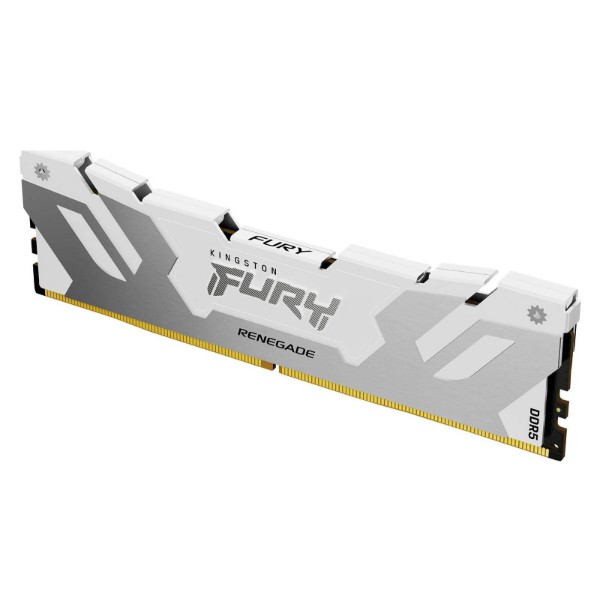 Фото - Память DDR Kingston Renegade White/Silver DDR5 6400MHz 16GB (KF564C32RW-16)