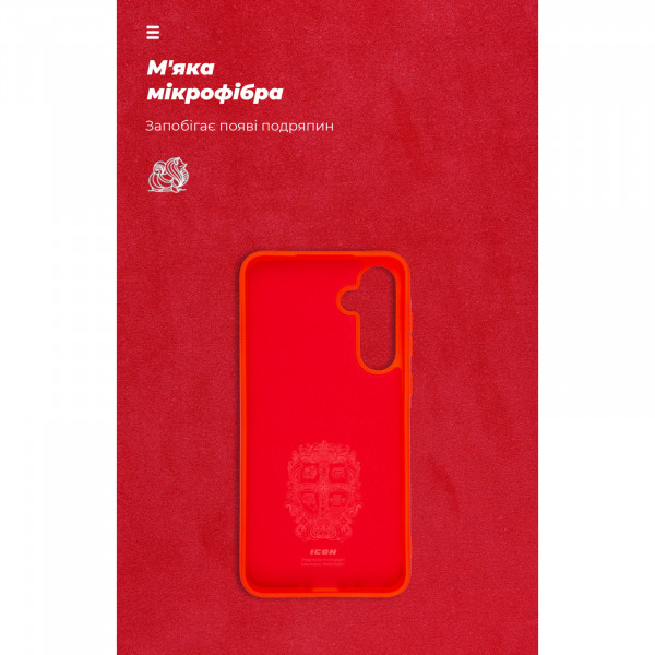 Фото - Чохол для смартфону Armorstandart ICON Case for Samsung A35 5G (A356) Red (ARM74321)