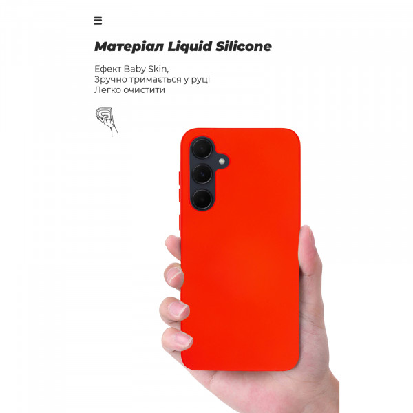 Фото - Чохол для смартфону Armorstandart ICON Case for Samsung A35 5G (A356) Red (ARM74321)